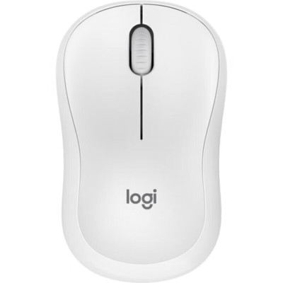 罗技(Logitech)M240 企业级无线蓝牙鼠标 办公鼠标 笔记本电脑鼠标 便携 轻音鼠标 珍珠白