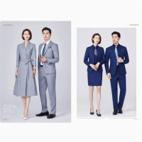 罗蒙西服套装男女同款职业装西装工作服定制