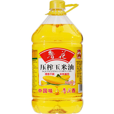 鲁花 压榨玉米油5L 食用油 粮油 礼品 家用炒菜 植物油 营养健康轻食 送礼佳品 物理压榨 纯正 香浓味美 团购