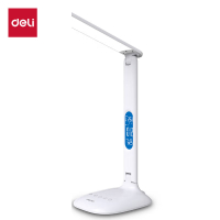 得力(deli)4325LED可充电带屏幕台灯1200mAh DC5V