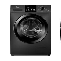 美的(Midea)MG100CG2023T 10KG变频滚筒洗衣机 巴氏除菌洗健康除螨羊毛羽绒服洗 金属钛 (标准安装)