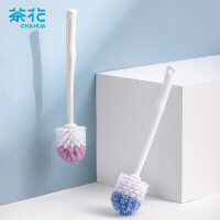 茶花 4305刷马桶刷子无死角神器长柄清洁硬毛卫生间浴室洗厕所洁厕刷