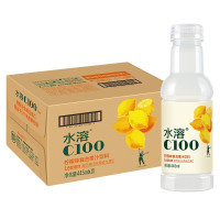 农夫水溶C100柠檬味复合果汁饮料445ml*15瓶 整箱装