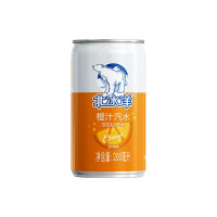 北冰洋 橙汁汽水200ml*12罐