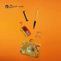 [毕加索]钢笔 5529 F尖 金属 支