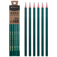 晨光(M&G)文具HB铅笔10支 经典绿杆六角木杆铅笔 AWP357X3