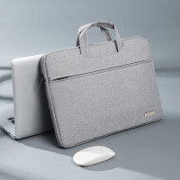 维多利亚旅行者通勤包内胆包手提包公文包电脑包7700灰色14寸