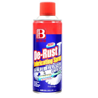 保赐利 除锈剂 润滑松动螺丝螺栓金属铁锈不锈钢去锈清洗清洁剂喷雾400ML