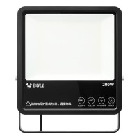 公牛(BULL) 投光灯 户外路灯庭院灯园林照明灯 IP65防水等级 200W-6500K白光MG-A200A-AE