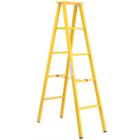 冰禹绝缘人字梯 电工梯子玻璃钢工程安全梯A型梯合梯 2m Bj354