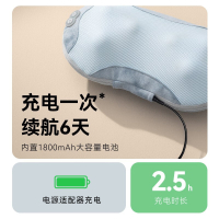 小熊(Bear)颈椎按摩器 腰部按摩器腰肌劳损 肩颈按摩仪无线热敷按摩靠垫中秋节送父母男女生日礼物AMQ-C24E5
