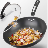 张小泉C30330100万家简品精铁炒锅32CM