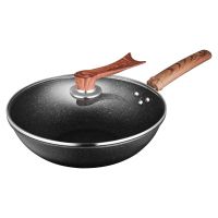 伊弗勒EFFE-W303麦饭石中华炒锅32cm