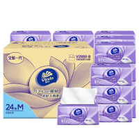 维达抽纸棉韧 3层100抽*24包M码 整箱