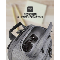 泰格斯(Targus) TSB939 306*457*152mm 双肩电脑包 灰色