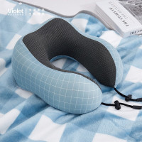 紫罗兰(Violet)商务旅行组合U型枕头 法拉绒毯VDZLPMT10727