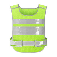 援邦 反光马甲反光衣反光背心施工荧光马甲多口袋交通路政 网格款