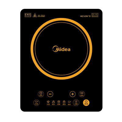 美的(Midea)HT2218HM 2200W 电磁炉 黑色(单位:台)