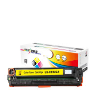 莱盛 LS-CE322A 彩粉盒/硒鼓 黄色 适用于惠普 HP CP1525/CM1415