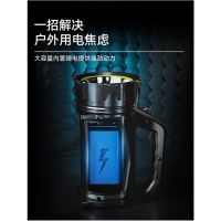 沃尔森Warsun 882手电筒led强光探照灯应急手提灯远射充电大功率超亮巡逻矿灯