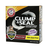 艾禾美(Arm&Hammer)铁锤猫砂黑盒红14磅美国进口膨润土猫砂