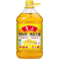 鲁花 5S压榨一级花生油 4L 食用油 粮油 礼品 家用炒菜 物理压榨 香浓味美