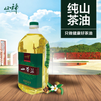山神 山茶油 煎炸均宜食用油压榨 2L*1瓶