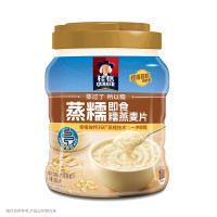 桂格(QUAKER)蒸糯即食糯燕麦片860克 营养早餐 软糯拉丝 口感细腻