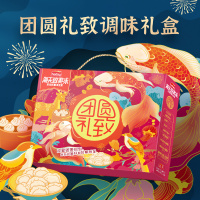 海天致美味-团圆礼致 调味礼盒 1400ml+1310g