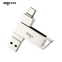 爱国者(aigo) 32GBType-CUSB3.1手机U盘U350银色双接口手机电脑两用