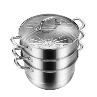 德世朗朗悦多用三层蒸锅DFS-Z152B-WLH 28cm(单位:个)