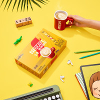 雀巢(Nestle)速溶咖啡1+2特浓微研磨冲调饮品30条390g(新老包装交替发货)