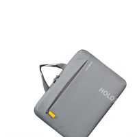 新秀丽电脑包手提包商务背包公文包samsonite苹果华为笔记本电脑包13.3或14英寸BP5浅灰