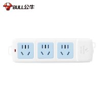 公牛(bull) 新国标插座/插线板/插排/排插/接线板/拖线板GN-A033位无线插排(需自行配电源线和插头)