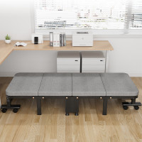 奥凯弗折叠床午休单人床办公室午休床午睡床木板海绵床便携简易床医院家用午睡神器板床升级版80cm