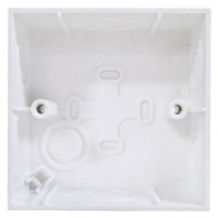 施耐德电气插座面板底盒86型通用明装底盒开关面板底盒明盒E238