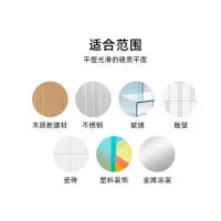 茶花挂钩 不锈钢挂钩贴 浴室粘钩 厨房挂钩 免打孔衣帽钩 大号6只(单位:组)