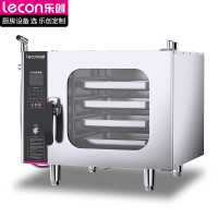乐创(lecon)万能蒸烤箱商用烤箱多功能大容量蒸烤一体烤鸡烤鸭炉酒店大型电蒸箱 四层全息屏款 JZKX-4S