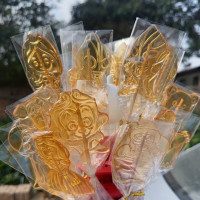 企采严选糖画麦芽糖生肖卡通图案小零食