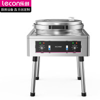 乐创lecon YXD-56C商用电饼铛双面加热电饼档大号加深 煎饼锅烤饼机烙饼机 旋钮款