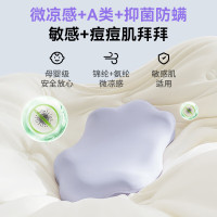 睡眠英雄(SleepHero)Q柔弹 80D太空零度记忆棉 母婴A类面料 深睡云朵枕68*35*9/11cm