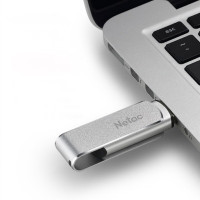 朗科(Netac) U388 U盘 USB 3.0 旋转金属 32GB
