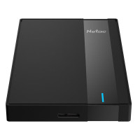 朗科(Netac) K331 畅享高速安全 加密移动硬盘 1TB 磨砂塑胶款 USB3.0 2.5英寸 黑色