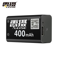 雷摄(LEISE) 400mAh 9V锂电充电电池 9v*2节 黑色(单位:件)