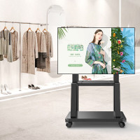 ProPre移动电视支架落地挂架视频会议电视挂架推车适用于小米华为智慧屏电视架子鸿合希沃立式广告架子 32-70英寸