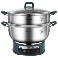 荣事达 不锈钢多用锅炒锅蒸锅RS-FG32YZ(单位:台)