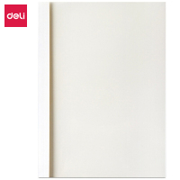 得力(deli)3869热熔封套热熔装订机专用装订封皮A4/8mm(10个装)