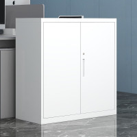 洛克菲勒钢制办公文件柜铁皮柜资料柜储物柜财务凭证柜带锁矮柜子,厚度0.8mm