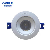 欧普照明(OPPLE)LED筒灯(平台)防眩款-雅韵II-6W-5700K白光-3寸-雅白(定制)
