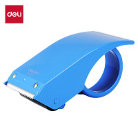 得力(deli)封箱器打包器胶带底座适用胶带宽度60mm内胶带切割机办公用品颜色随机802